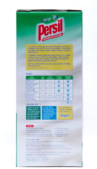 Persil Superior Clothes Care Powder Detergent  5kg